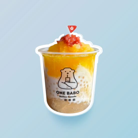 Mango Sago Smoothie / Smoothie à la Mangue Sago