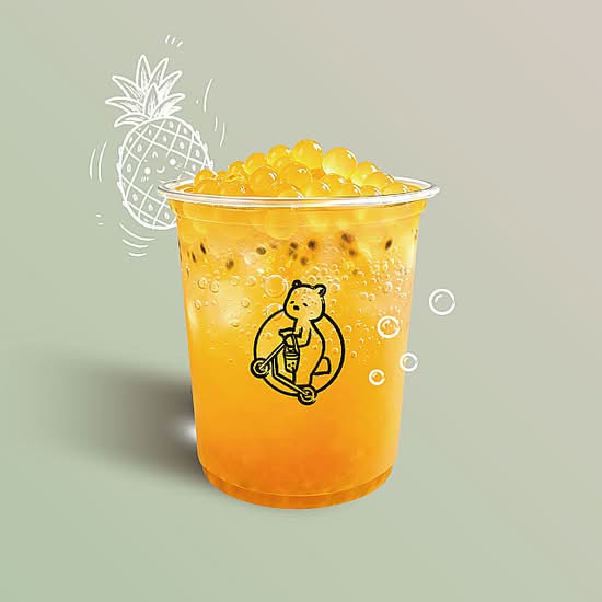Golden Pineapple Passion Sparkling / Passion Ananas Doré Pétillant