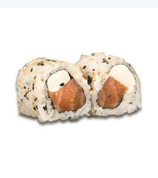 Salmon and Cream Cheese Roll