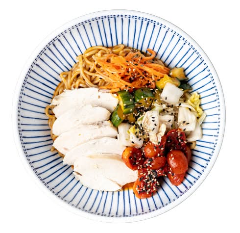 Kimchi Mazemen - Chicken