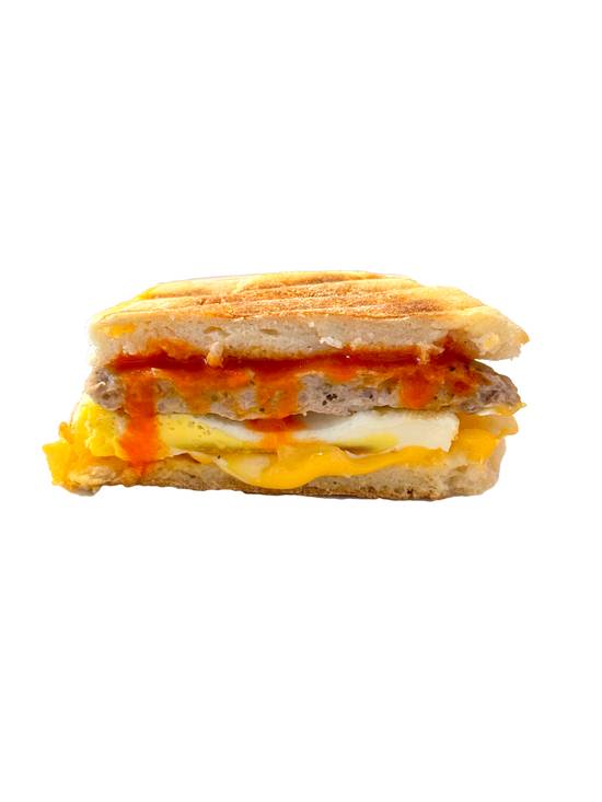 Dark Horse Sausage Breakfast Sandwich