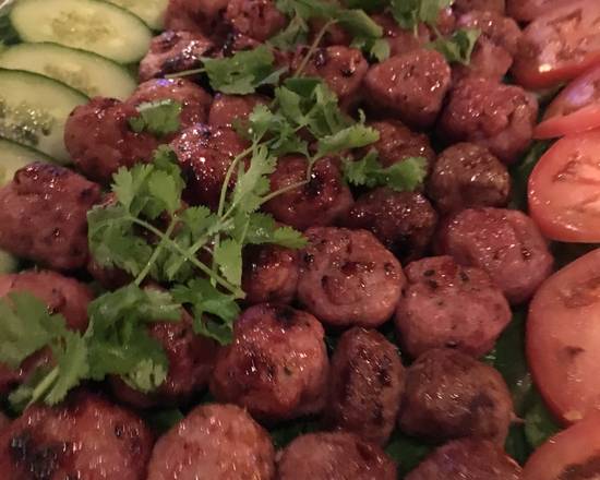 31. Boulettes de porc grillées / Grilled Pork Meatballs