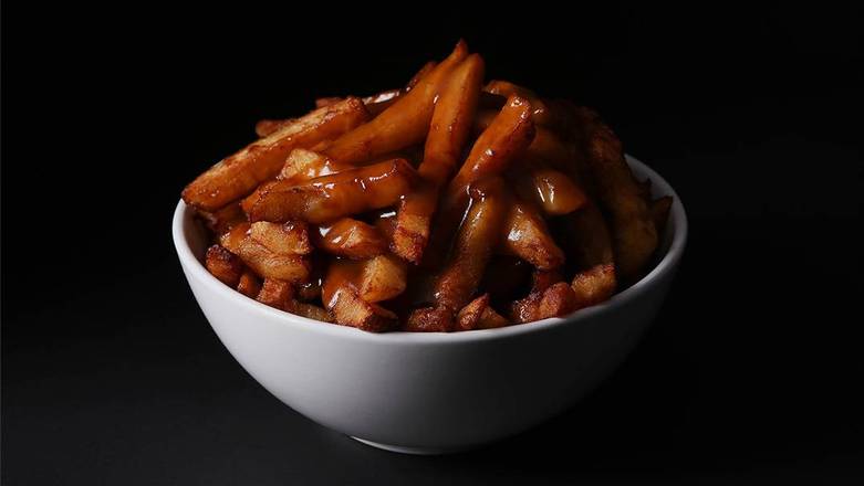 Frite sauce brune