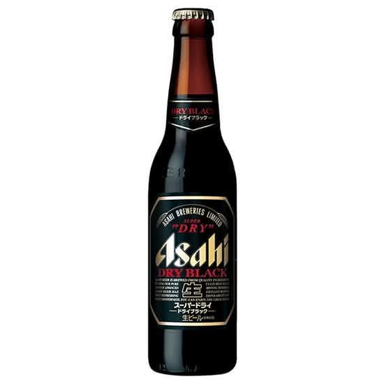 Asahi Black Beer Bottle (5%25 ABV) (344 mL)