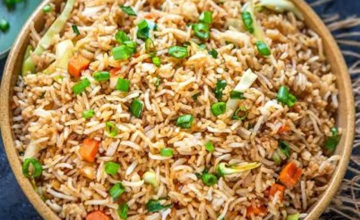 Schezwan Veg Fired Rice
