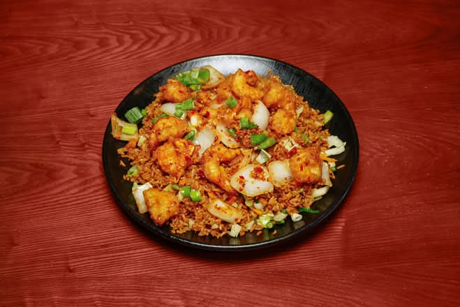 Pepper Shrimp Fried Rice