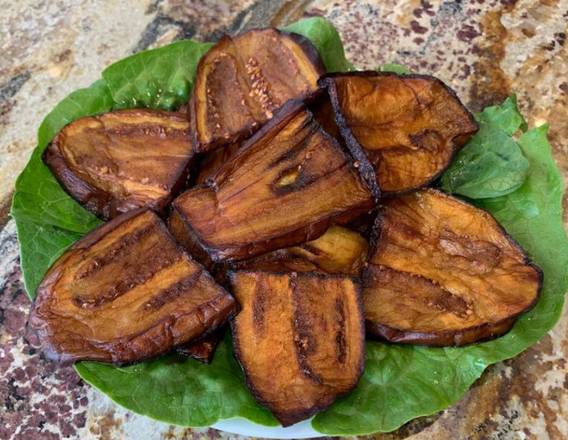 Aubergines Frits / Fried Eggplant