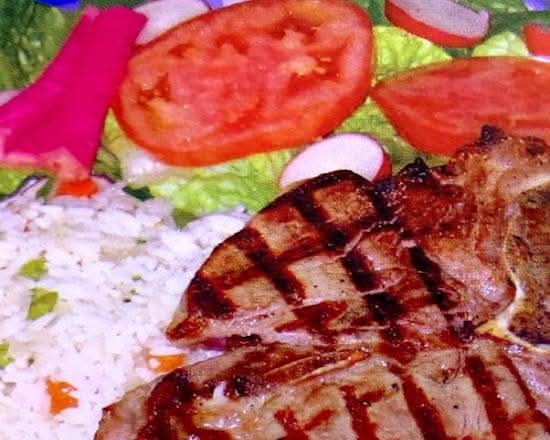 Assiette Rib Steak / Rib Steak Plate 16