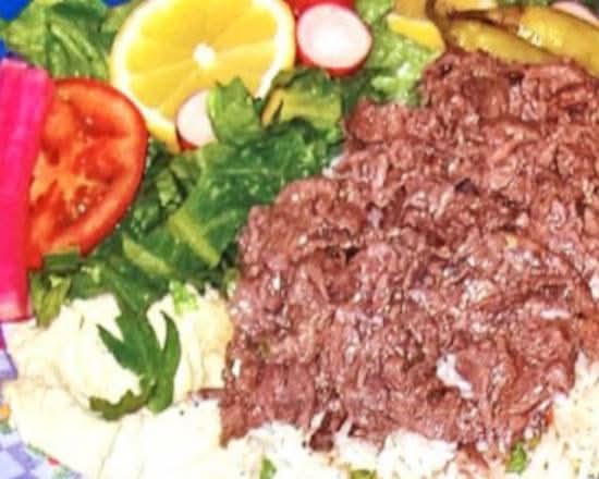 Assiette Shawarma Bœuf Mariné / Marinated Beef Shawarma Plate 2