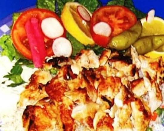 Assiette Shish Taouk Poulet Mariné / Marinated Chickne Shish Taouk Plate 1