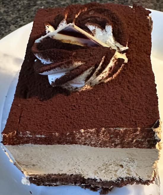 Tiramisu Cake Slice