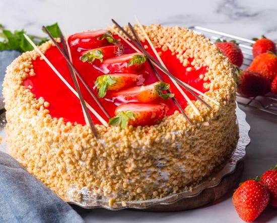 8" Strawberry Cheesecake