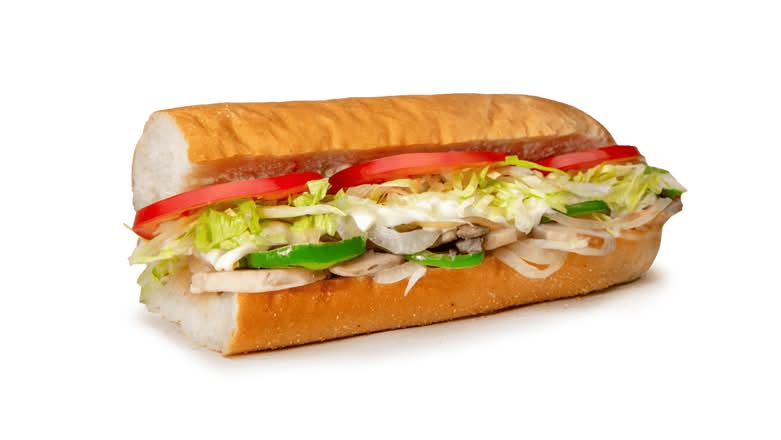 #54 Hot Veggie Sub