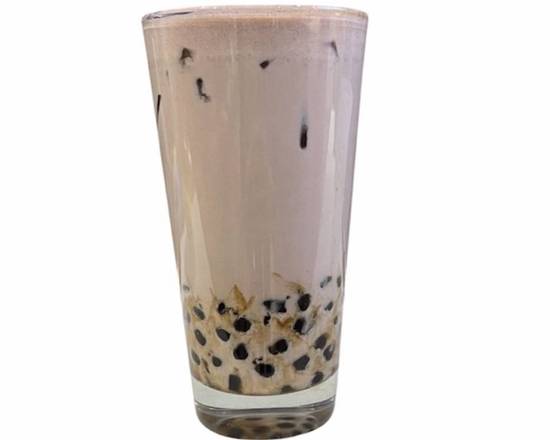 Chocolate Latte with Pearls