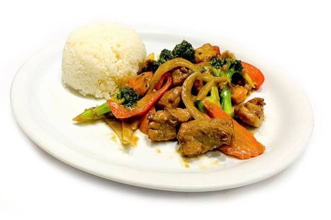 43. Poulet sauté au gingembre / Stir-Fried Ginger Chicken
