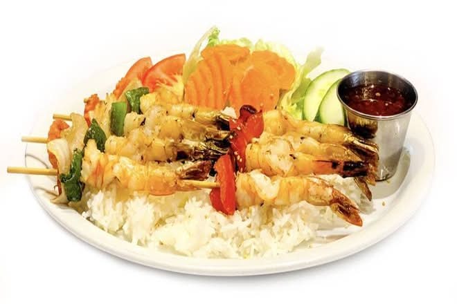 46. Crevettes grillées / Grilled Shrimp