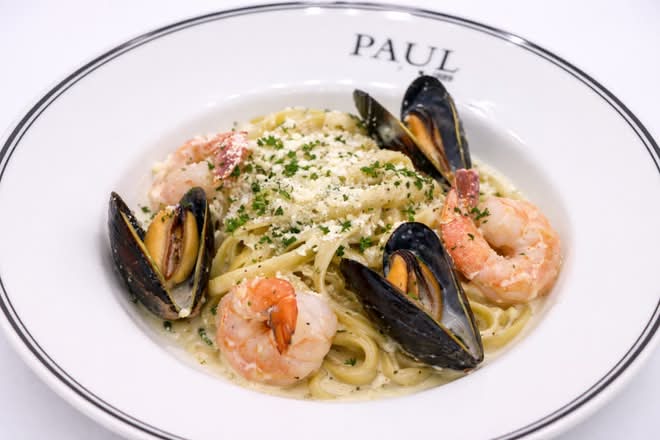 Seafood Delight Tagliatelle