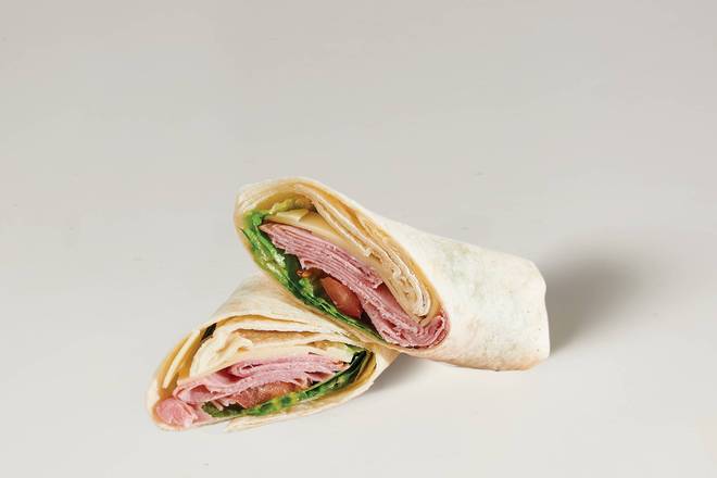 Wrap jambon Suisse / Ham and swiss wrap