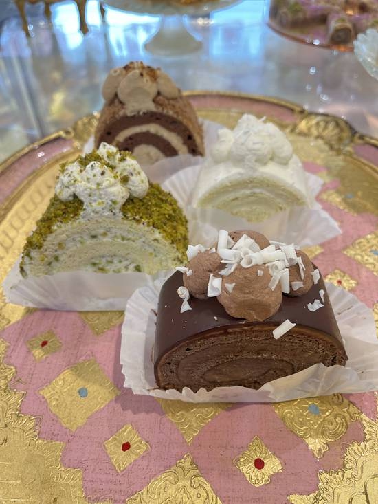 BOX OF 4 SWISS ROLLS!  very popular