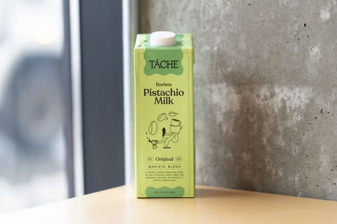 Tâche - Lait de pistache / Pistachio milk