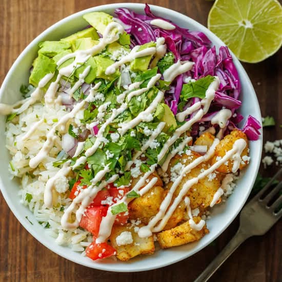 🐟 Masala Fish Protein Bowl