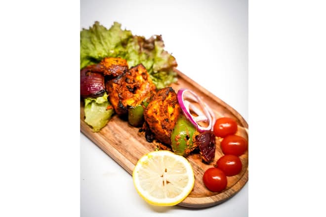 Raw Marinated Paneer Tikka