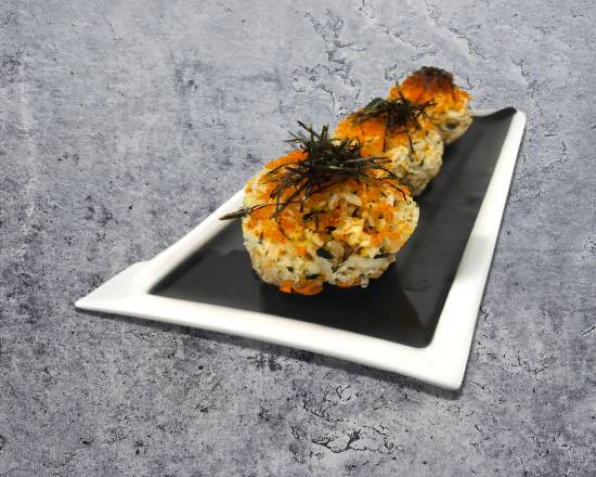 Tobiko Rice Ball (날치알 주먹밥) 5pcs