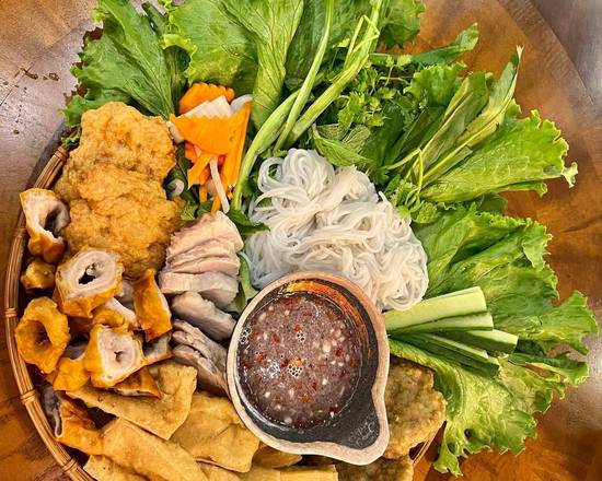 BÚN ĐẬU MẮM TÔM - HANOI STYLE  NOODLE & TOFU W SHIRMP SAUCE