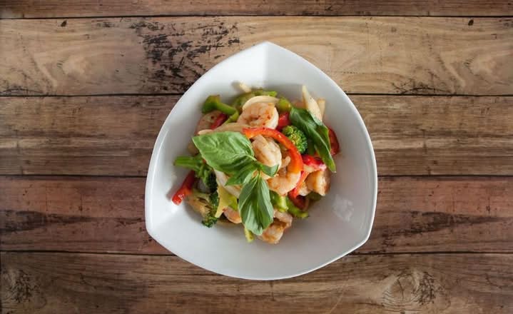 28. Thai Basil Prawns Stir-fry