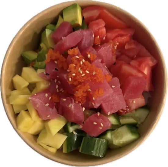 Tuna poke bowl