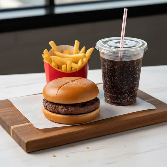 Kids Hamburger Plain Combo