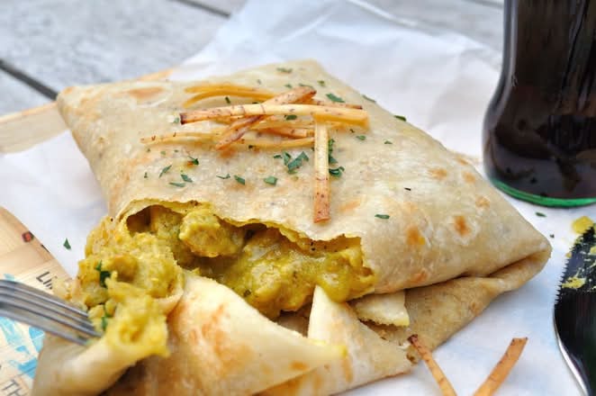 Chicken Roti