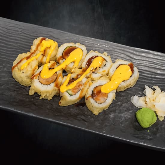Spicy Tuna Tempura Roll (8pcs) 🔥🍣