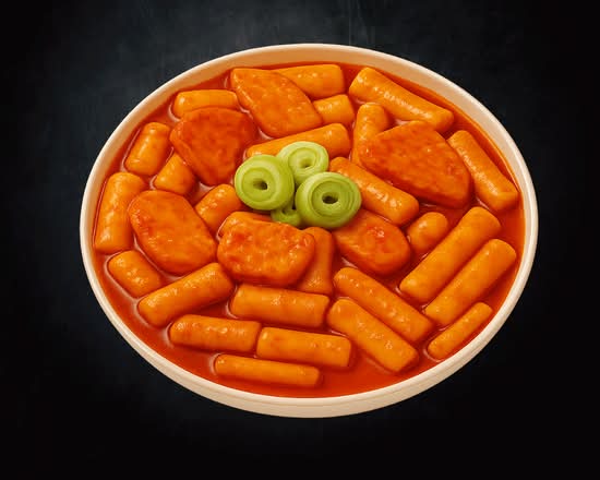 Korean Spicy Rice Cakes 3 Person Size (Tteokbokki떡복이)韩式辣炒年糕