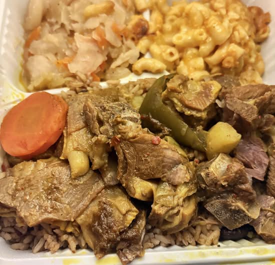 Curry Goat Dinner