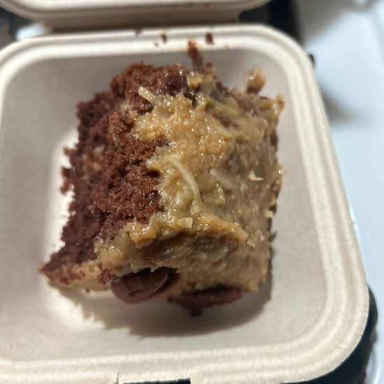 German chocolate cake