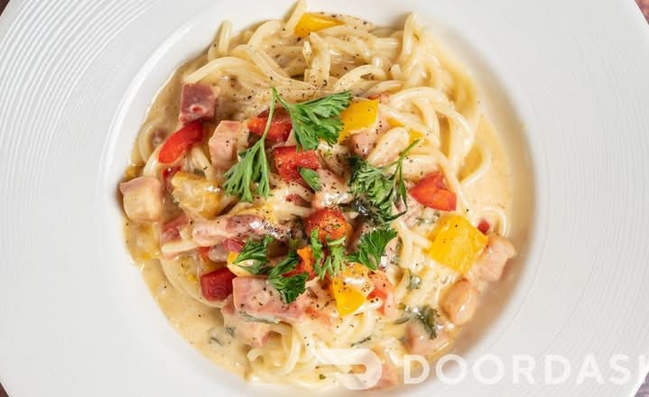 Spaghetti Carbonara.