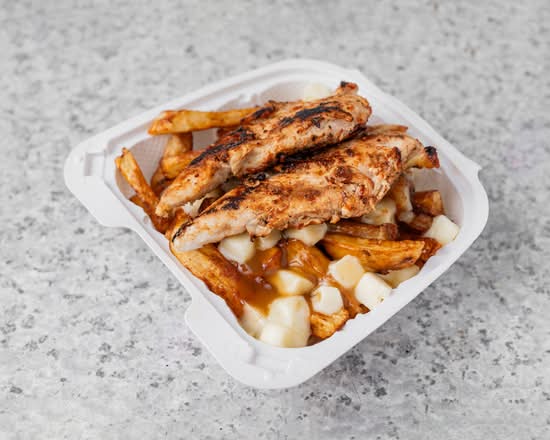 Chicken Poutine (Poutine Poulet)