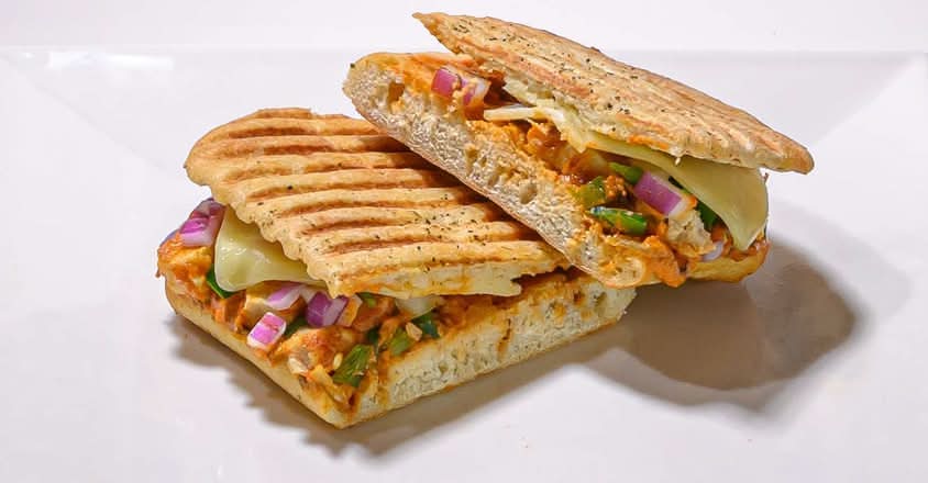 Tikka Masala Panini Sandwich