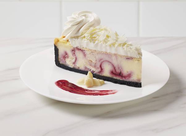 White Chocolate Raspberry Cheesecake