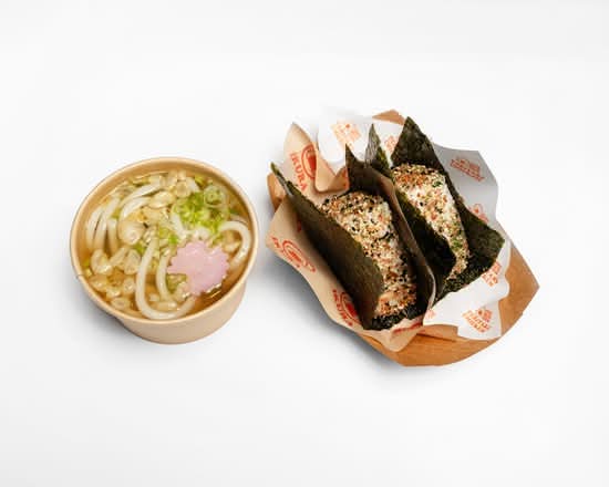 Onigiri 2 Pcs + Mini-udon Combo