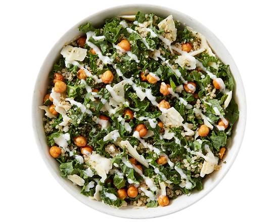 Salade César au chou friisé
