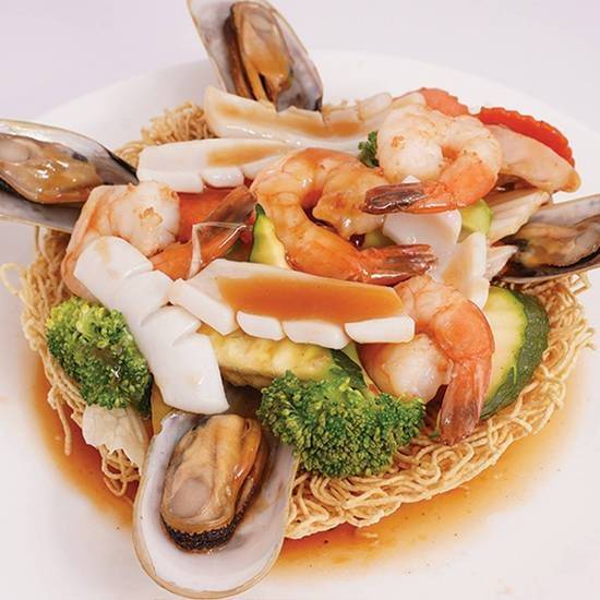 S2- Crispy Noodles (Mì Xào Giòn) (Nouilles Croustillantes)
