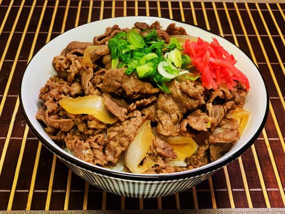 Gyu Don (Japanese beef rice bowl)