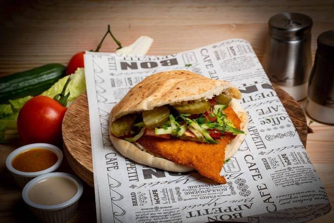 PITA CRISPY SCHNITZEL
