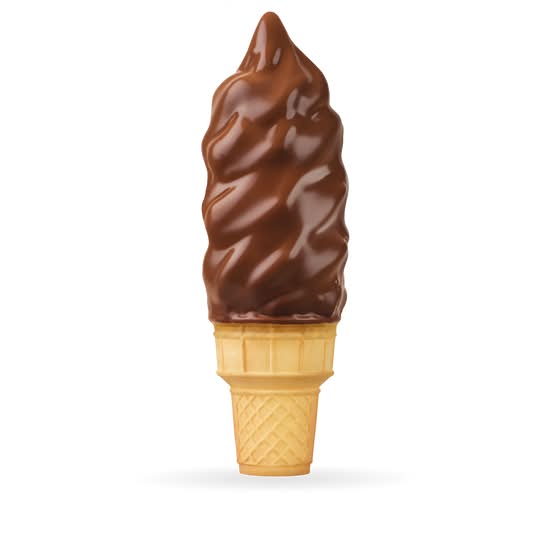 CORNET ENROBÉ - MOYEN / DIP CONE - MEDIUM