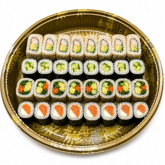 Sushi Party Tray (4 Rolls)