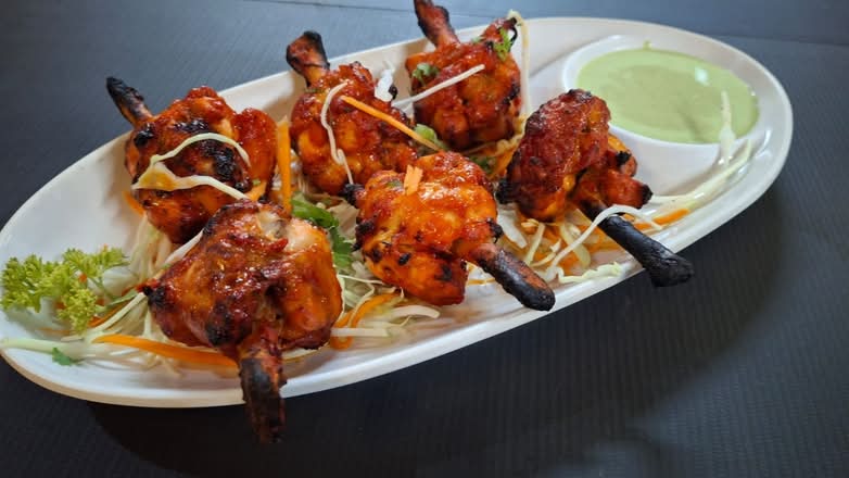 Tandoori Chicken Lollypops