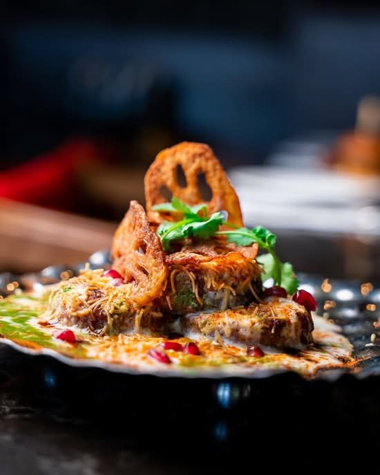 Aloo Tikki Chaat