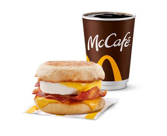 McMuffin & S Coffee offer [290-440 Cals]